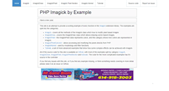 Desktop Screenshot of phpimagick.com