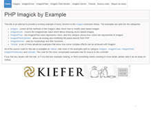Tablet Screenshot of phpimagick.com